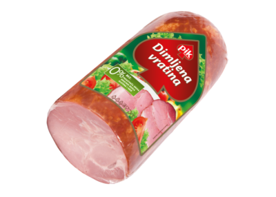 Smoked neck in wrapper