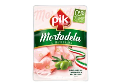 Mortadella with olives